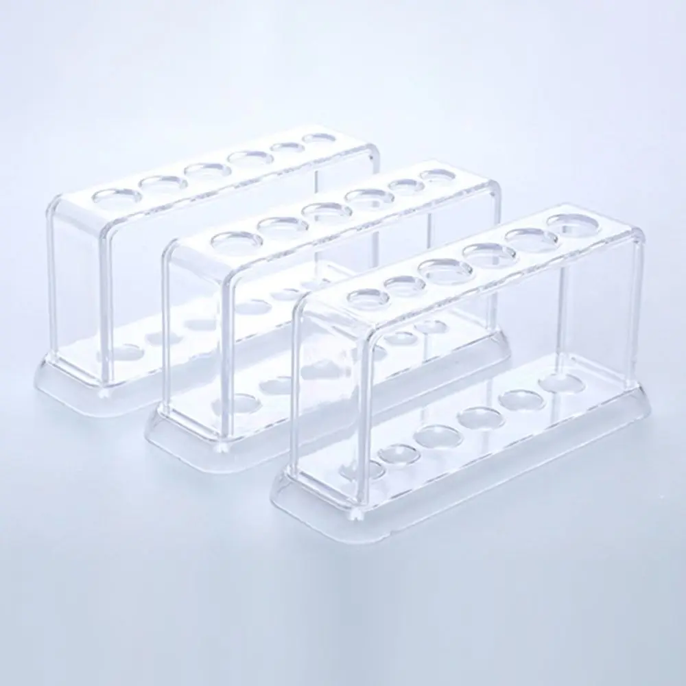 Прозрачная стойка для пробирок 6 отверстий
Прозрачная стойка для пробирок 6 отверстий