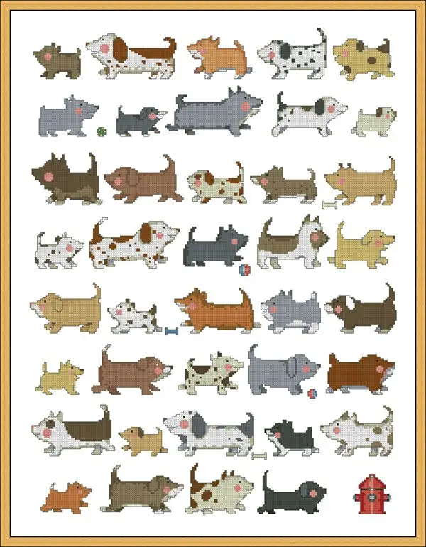 Cross Stitch Kits Cross-stitch Kit embroidery Threads for embroidery Set Christmas -jca 04641 39 dogs 47-59 Embroidery
Cross Stitch Kits Cross-stitch Kit embroidery Threads for embroidery Set Christmas -jca 04641 39 dogs 47-59 Embroidery