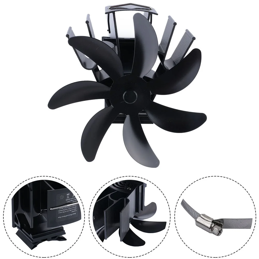 1 Pcs Fireplace Fan Overheat Protection 750-1050rpm Aluminum Alloy Profile Black Home Improvement Brand New Durable
1 Pcs Fireplace Fan Overheat Protection 750-1050rpm Aluminum Alloy Profile Black Home Improvement Brand New Durable