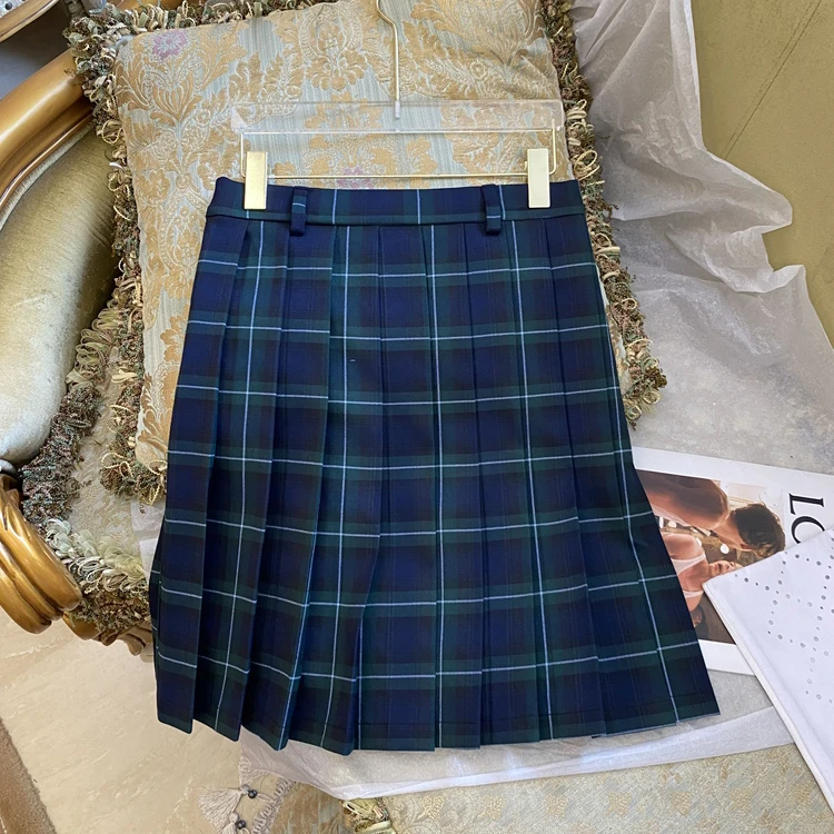 Brand Runway Fashion Green Plaid Skirt British College Style High Waist Pleated Sweet Sexy Girly Midi Skirts 2022 Autumn Korean
Brand Runway Fashion Green Plaid Skirt British College Style High Waist Pleated Sweet Sexy Girly Midi Skirts 2022 Autumn Korean