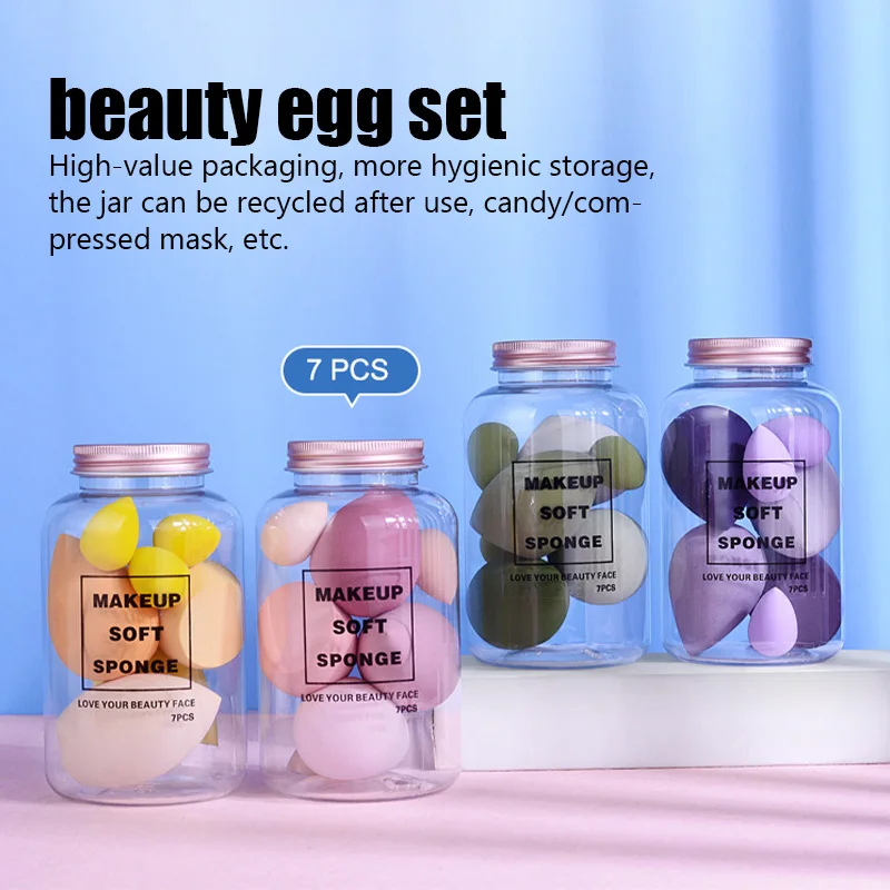 7 шт./компл. модный блендер для макияжа, косметическая пудра, губка, инструмент для красоты, аксессуары для макияжа
7 шт./компл. модный блендер для макияжа, косметическая пудра, губка, инструмент для красоты, аксессуары для макияжа