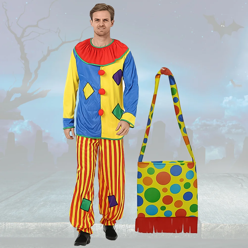 Clown Costume Costume Costume Masquerade Party Props for with Clown Bag Assorted Color
Clown Costume Costume Costume Masquerade Party Props for with Clown Bag Assorted Color