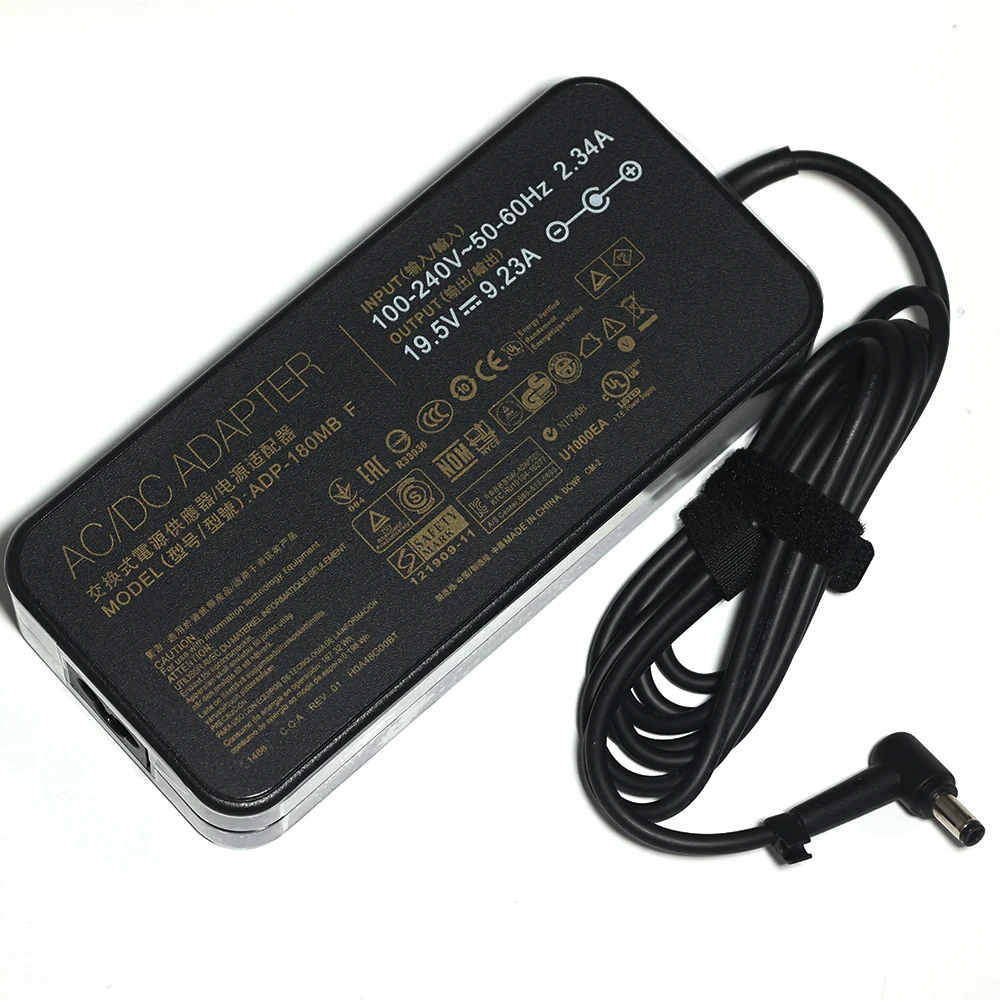 Original 180W 19.5V 9.23A Laptop Adapter for Asus ROG G75 G75VW GL502VTGL502V G75VX GL502 G750JMN Gaming Charger Power Supply
Original 180W 19.5V 9.23A Laptop Adapter for Asus ROG G75 G75VW GL502VTGL502V G75VX GL502 G750JMN Gaming Charger Power Supply