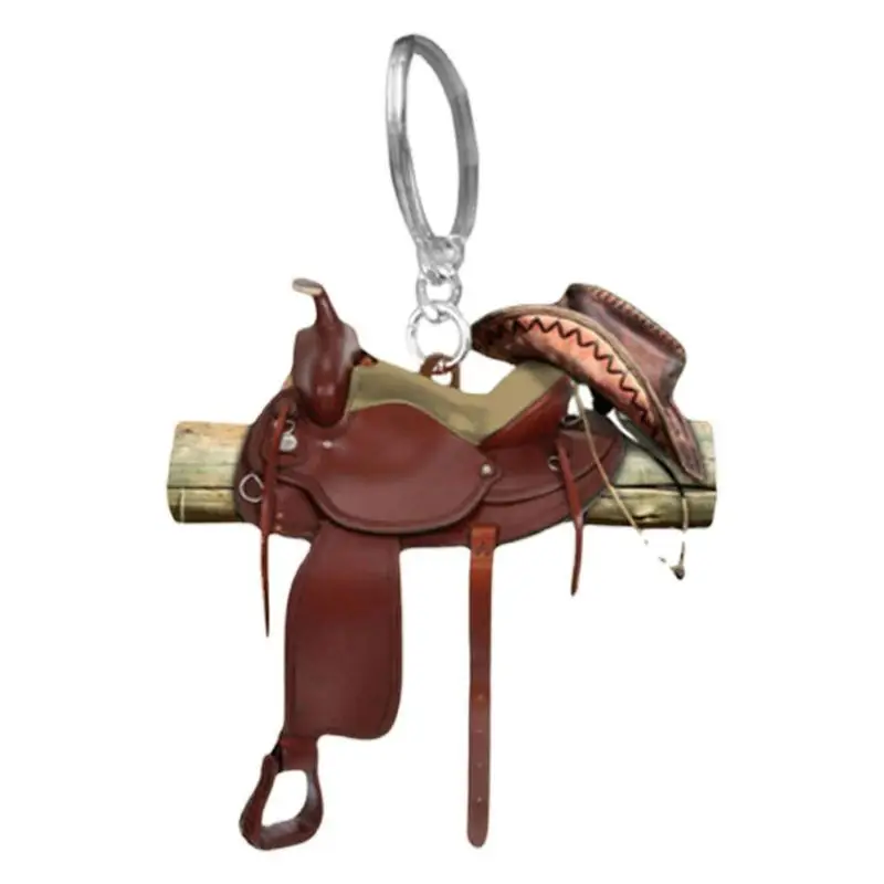 Mini Saddle Keychain Horse Saddle Car Ornament Flat Acrylic Horse Saddle Brown Wild West Gift For Horse Lover Car Ornament
Mini Saddle Keychain Horse Saddle Car Ornament Flat Acrylic Horse Saddle Brown Wild West Gift For Horse Lover Car Ornament