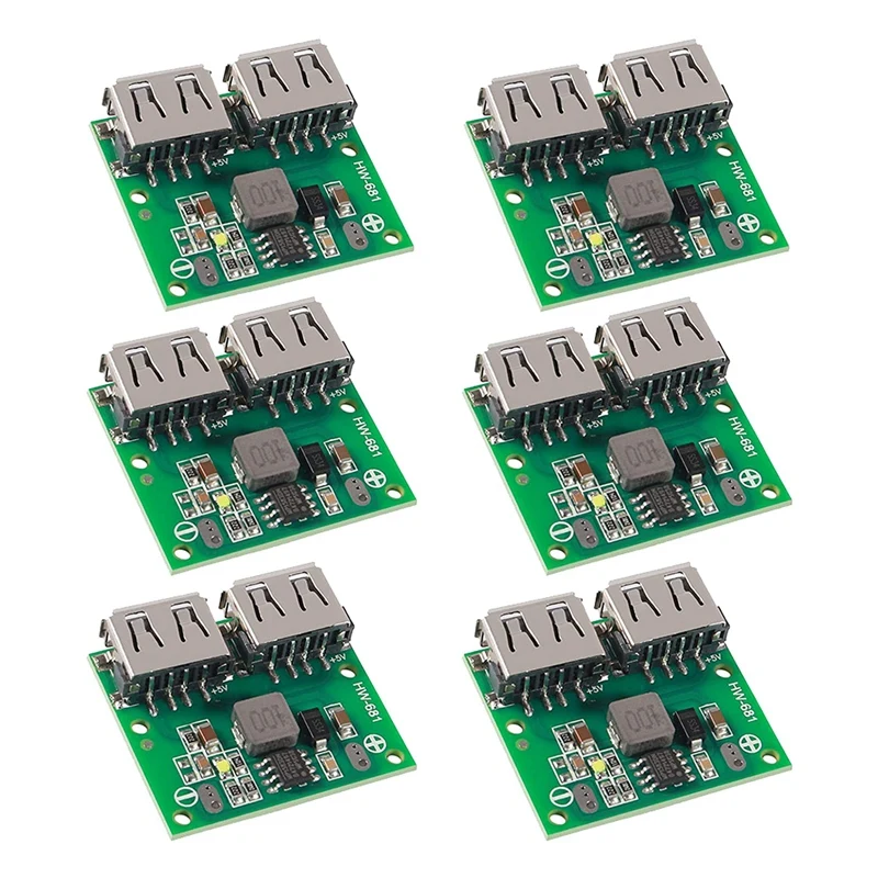 6PCS Charging Step-Down Voltage Regulator Power Supply Module 9V/12V/24V to 5V 3A DC Dual USB Output Buck Voltage Board
6PCS Charging Step-Down Voltage Regulator Power Supply Module 9V/12V/24V to 5V 3A DC Dual USB Output Buck Voltage Board