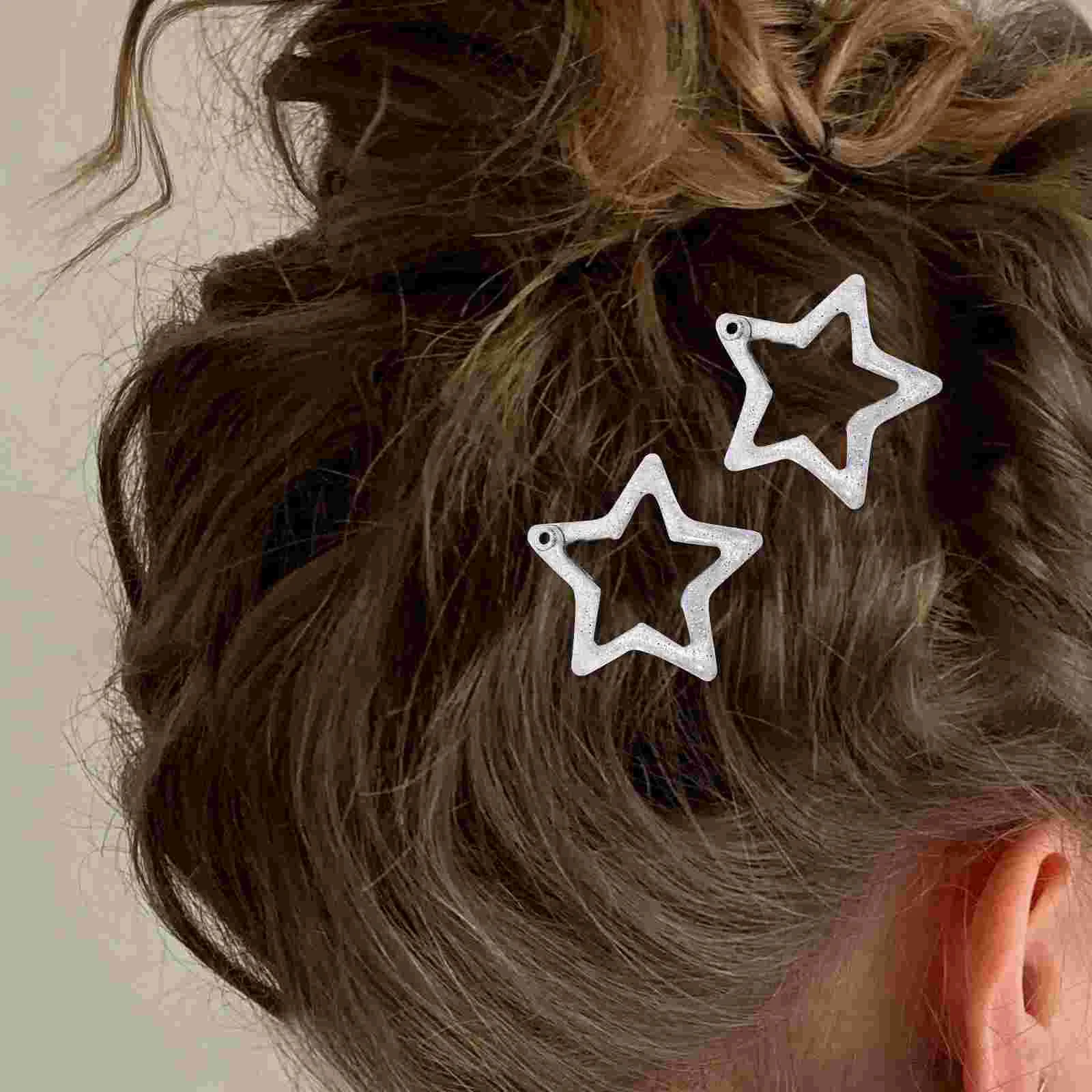 10pcs Star Hair Clips Snap Hairpins Small Hair Clips Hair Styling Tools Women Hair Clips
10pcs Star Hair Clips Snap Hairpins Small Hair Clips Hair Styling Tools Women Hair Clips