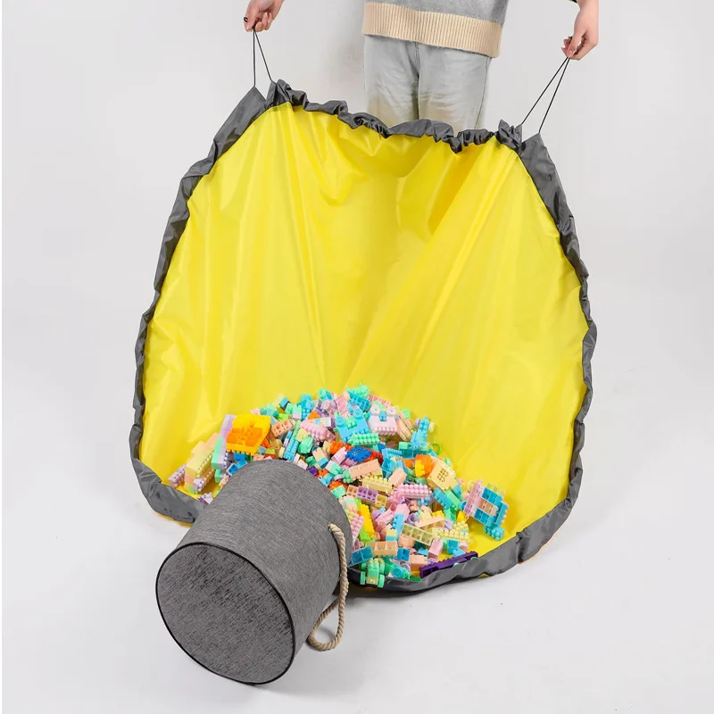 Multifunctional Storage Bag Children's Toys Quick Storage Bucket Lego Building Block Storage Bag Closet Organizer Resealable Bag
Multifunctional Storage Bag Children's Toys Quick Storage Bucket Lego Building Block Storage Bag Closet Organizer Resealable Bag