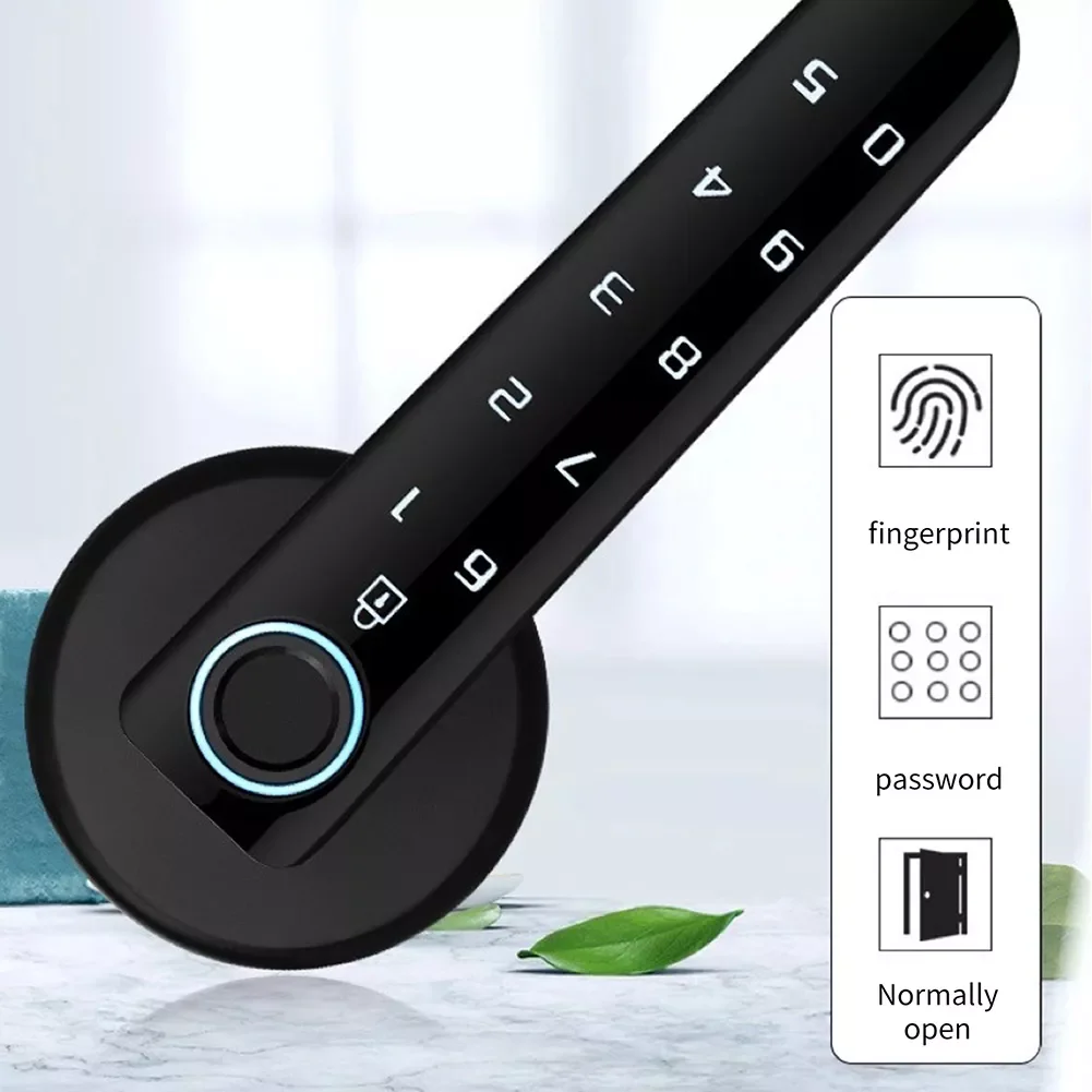 Biometric Fingerprint Password Lock Auto Security Smart Door Lock for Home Electronic Fingerprint Door Lock
Biometric Fingerprint Password Lock Auto Security Smart Door Lock for Home Electronic Fingerprint Door Lock