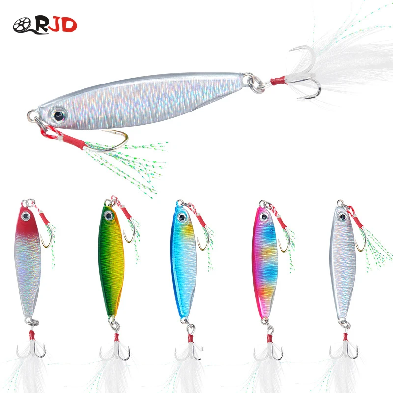 ORJD Slow Jigging Lures Sea Boat Fishing Lure Weight 7g-30g Trolling Hard Bait Bass Metal Pitch Micrro Jig Lure Spoon Saltwater
ORJD Slow Jigging Lures Sea Boat Fishing Lure Weight 7g-30g Trolling Hard Bait Bass Metal Pitch Micrro Jig Lure Spoon Saltwater