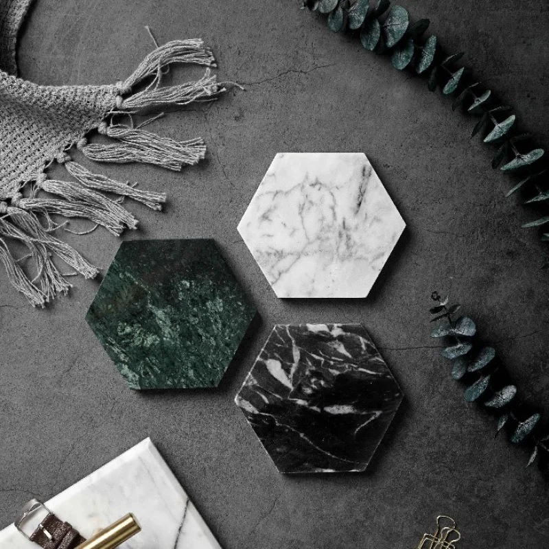 Nordic Natural Marble Coaster Irregular Rhombus Heat Insulation Non-Slip Coffee Cup Mat Pure Stone Jewelry Display Cushioning
Nordic Natural Marble Coaster Irregular Rhombus Heat Insulation Non-Slip Coffee Cup Mat Pure Stone Jewelry Display Cushioning
