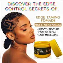 Sdotter Hair Styling Wax Cream Hair Strong Hold Styling Product Gel Cheveux Edge Control Gel Hair Cera Para Cabello Mujer
