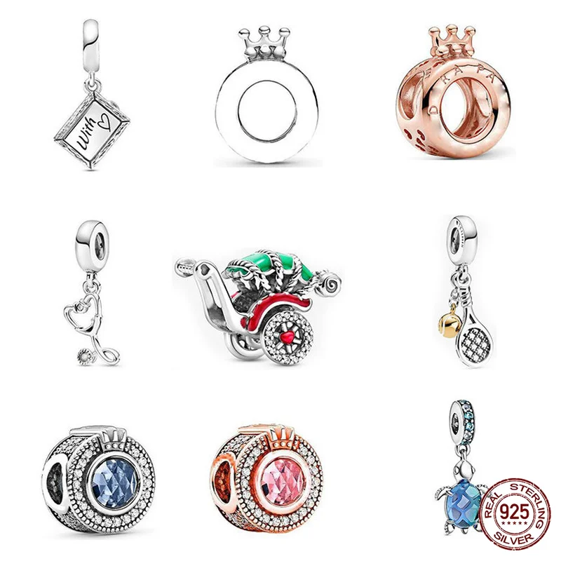 S925 Silver Charm Crown Beads Fit Original Pandora Charm Bracelet Diy Bead Jewelry
S925 Silver Charm Crown Beads Fit Original Pandora Charm Bracelet Diy Bead Jewelry