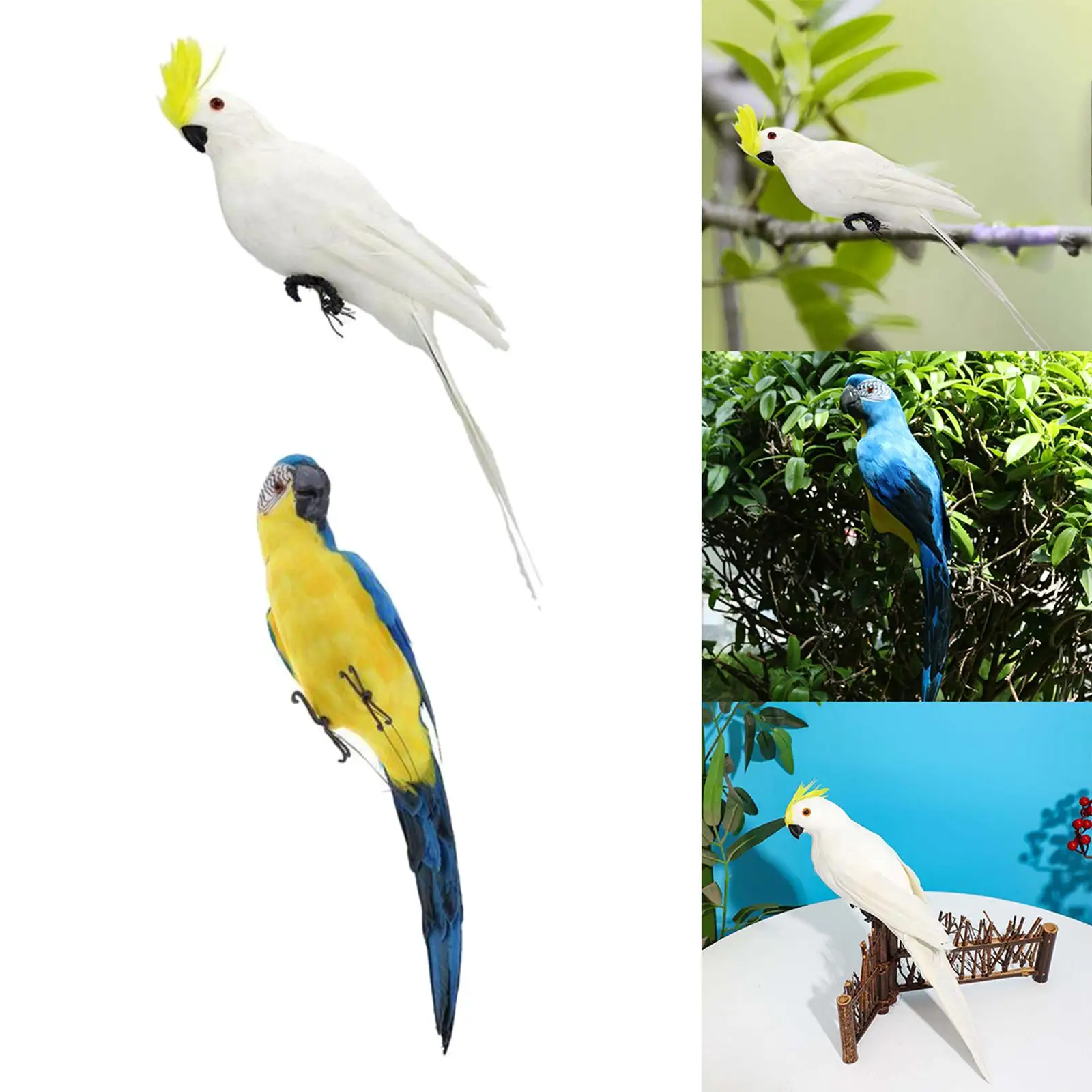 Artificial Parrot Figurines Hanging Ornaments Tree Yard Porch Pathway Photo Props Gift
Artificial Parrot Figurines Hanging Ornaments Tree Yard Porch Pathway Photo Props Gift