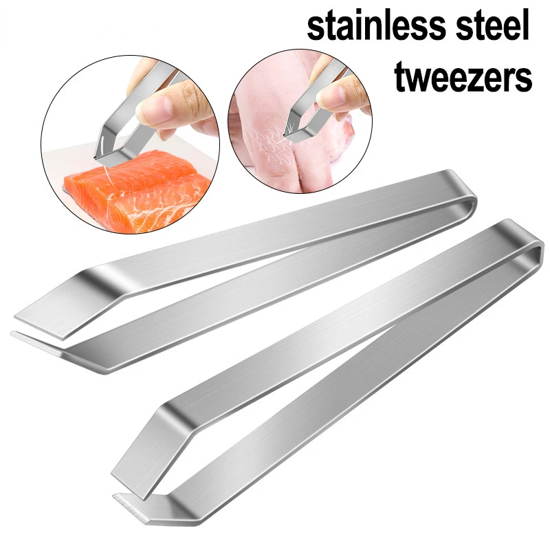Cooking Assistant Kitchen Tool Plucking Clip Plucking Chicken Plucking Goose Hair Stainless Steel Household Food Fishbone Clip
Cooking Assistant Kitchen Tool Plucking Clip Plucking Chicken Plucking Goose Hair Stainless Steel Household Food Fishbone Clip