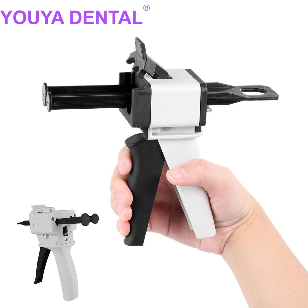 Dental Impression Mixing Dispensing Gun Universal Silicone Rubber Mixing Tips Gun Temporary Crown Dispensing Gun Impression Gun
Dental Impression Mixing Dispensing Gun Universal Silicone Rubber Mixing Tips Gun Temporary Crown Dispensing Gun Impression Gun