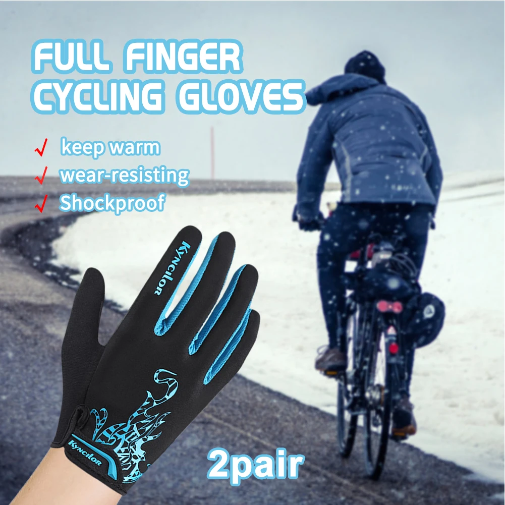 2pair New Bicycle Long Finger Non-Slip Nylon Cycling Gloves Men's Women's Breathable Touch Screen Riding Gloves Bike Accessorie 
2pair New Bicycle Long Finger Non-Slip Nylon Cycling Gloves Men's Women's Breathable Touch Screen Riding Gloves Bike Accessorie