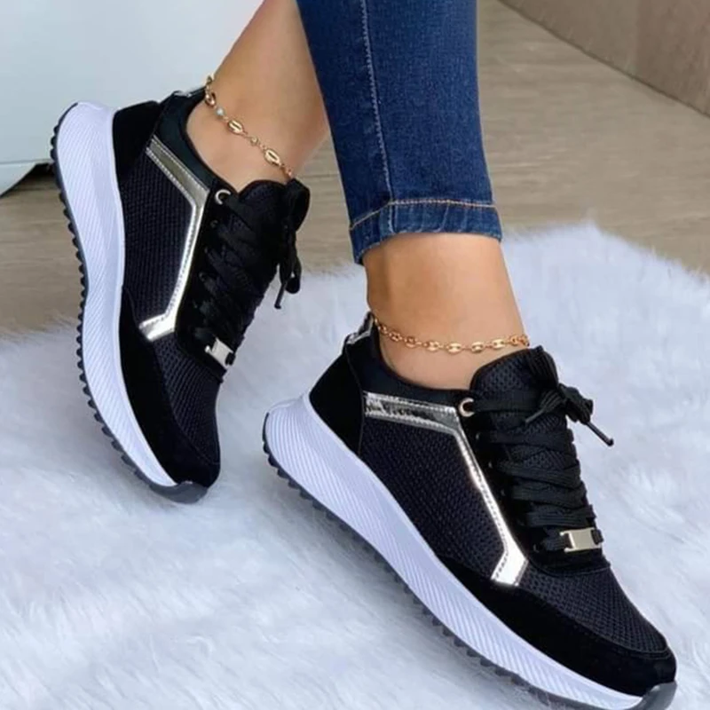 Sneakers for Women Casual Flats Shoes Breathable Comfort Students Running Footwear Lady Vulcanized Shoe Outdoor Zapatillas Mujer
Sneakers for Women Casual Flats Shoes Breathable Comfort Students Running Footwear Lady Vulcanized Shoe Outdoor Zapatillas Mujer
