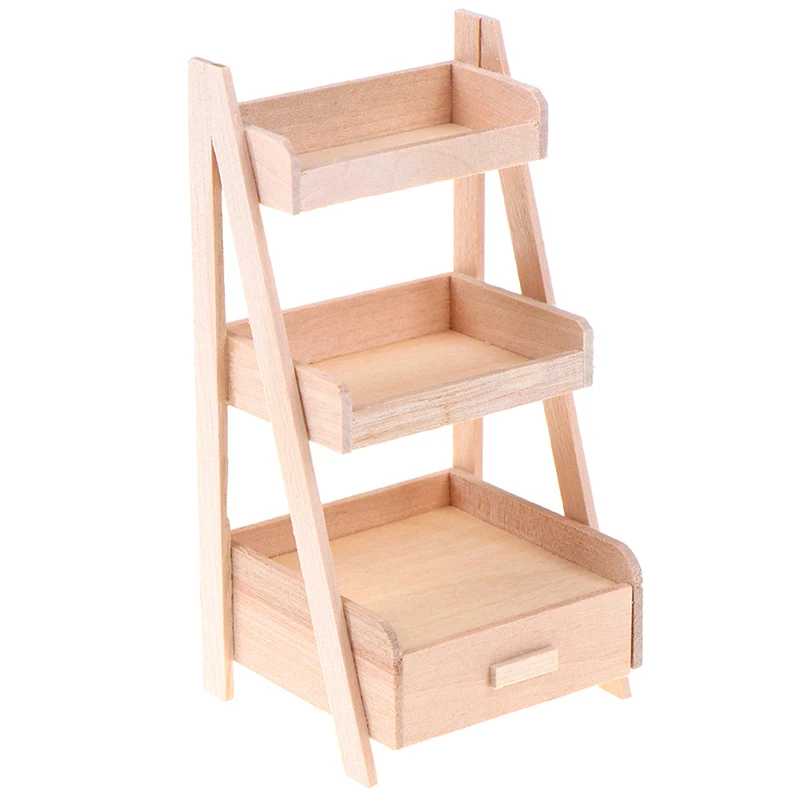 DIY 1:12 Scale Dollhouse Wood Shelf Flower Stand Mini Doll House Handmade Furniture Model Toys
DIY 1:12 Scale Dollhouse Wood Shelf Flower Stand Mini Doll House Handmade Furniture Model Toys