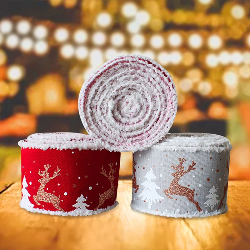 DIY Classic Christmas Fabric Swirl Ribbon Burlap Ribbon With Wired Edge Gift Wrapping Christmas Tree Ribbon Wreath Bows
DIY Classic Christmas Fabric Swirl Ribbon Burlap Ribbon With Wired Edge Gift Wrapping Christmas Tree Ribbon Wreath Bows