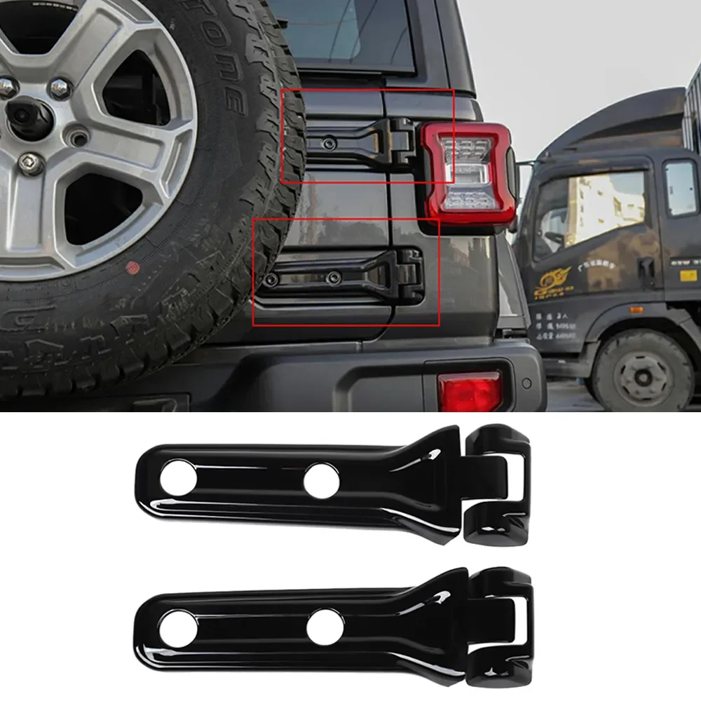 Rear Door Spare Tire Tailgate Hinge Cover Trims Stickers for Jeep Wrangler JL 2018 2019 2020 2021 2022 Exterior Accessories
Rear Door Spare Tire Tailgate Hinge Cover Trims Stickers for Jeep Wrangler JL 2018 2019 2020 2021 2022 Exterior Accessories