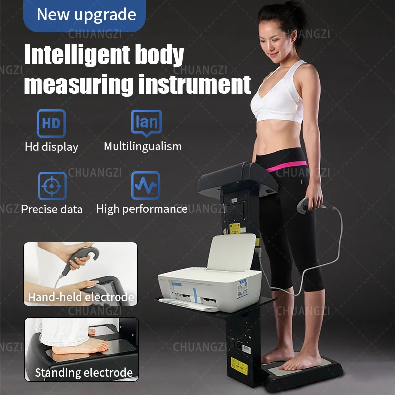Fitness center use multi frequency bio electrical impedance multiple measure weight measurement body fat analyzer
Fitness center use multi frequency bio electrical impedance multiple measure weight measurement body fat analyzer