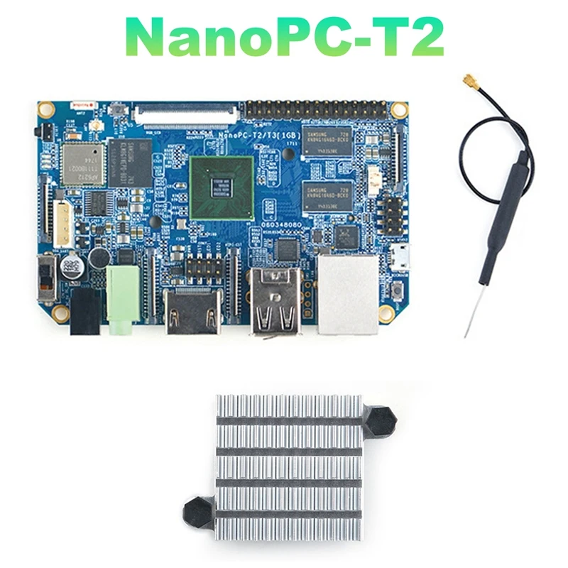 Nanopc-T2 макетная плата + радиатор S5P4418 Quad Core A9 Card 1GB DDR3 Wifi Bluetooth Run Ubuntu Android5.1
Nanopc-T2 макетная плата + радиатор S5P4418 Quad Core A9 Card 1GB DDR3 Wifi Bluetooth Run Ubuntu Android5.1