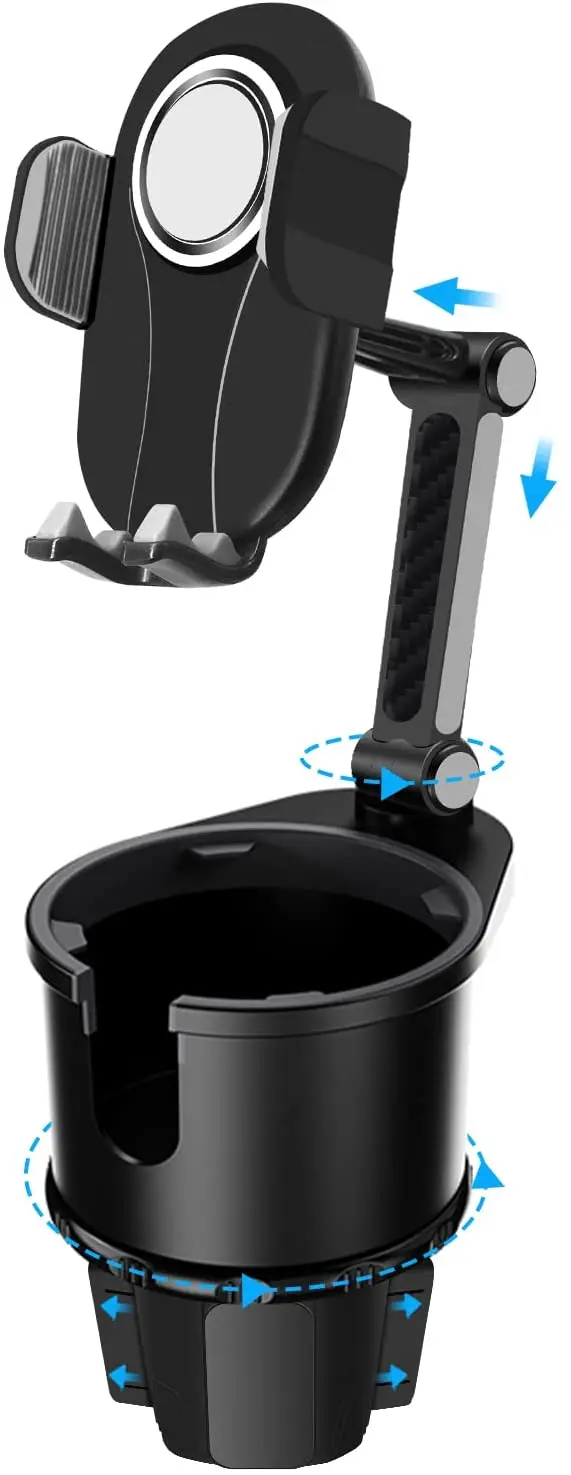 Car Phone Holder and Car Cup Holder Mount,2 In 1 Cell Phone Automobile Cradles Stand for IPhone,Samsung,Huawei,LG,Sony,Nokia
Car Phone Holder and Car Cup Holder Mount,2 In 1 Cell Phone Automobile Cradles Stand for IPhone,Samsung,Huawei,LG,Sony,Nokia