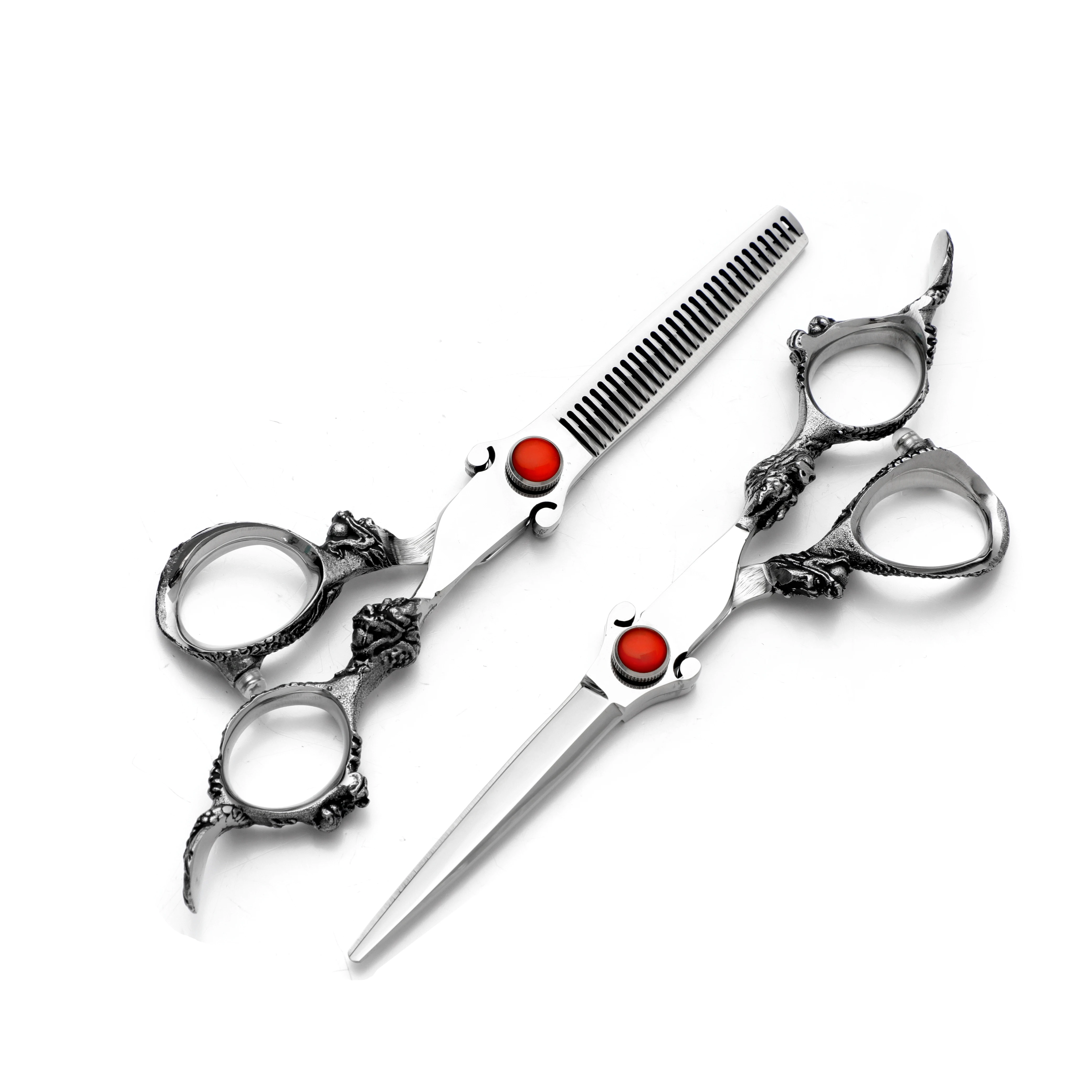 6” hairdressing barber scissors professional barbershop scissors 440C haircut salon cutting shears set thinning homeuse
6” hairdressing barber scissors professional barbershop scissors 440C haircut salon cutting shears set thinning homeuse