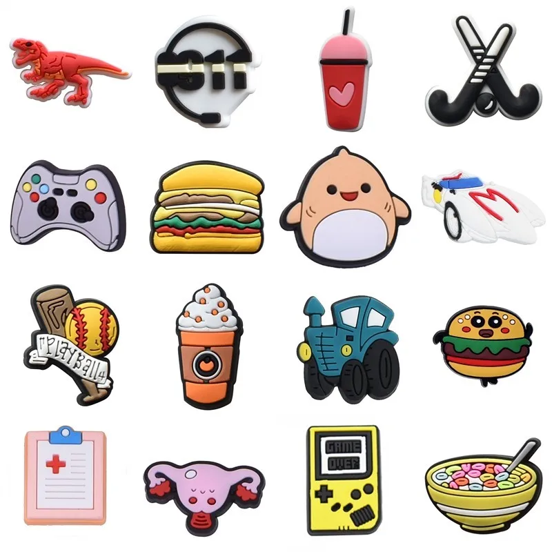 Shoe Charms Accessories Fits for Crocs Single Sale 1pcs Decorations PVC Buckle for Kids Party Christmas Gifts Pins
Shoe Charms Accessories Fits for Crocs Single Sale 1pcs Decorations PVC Buckle for Kids Party Christmas Gifts Pins