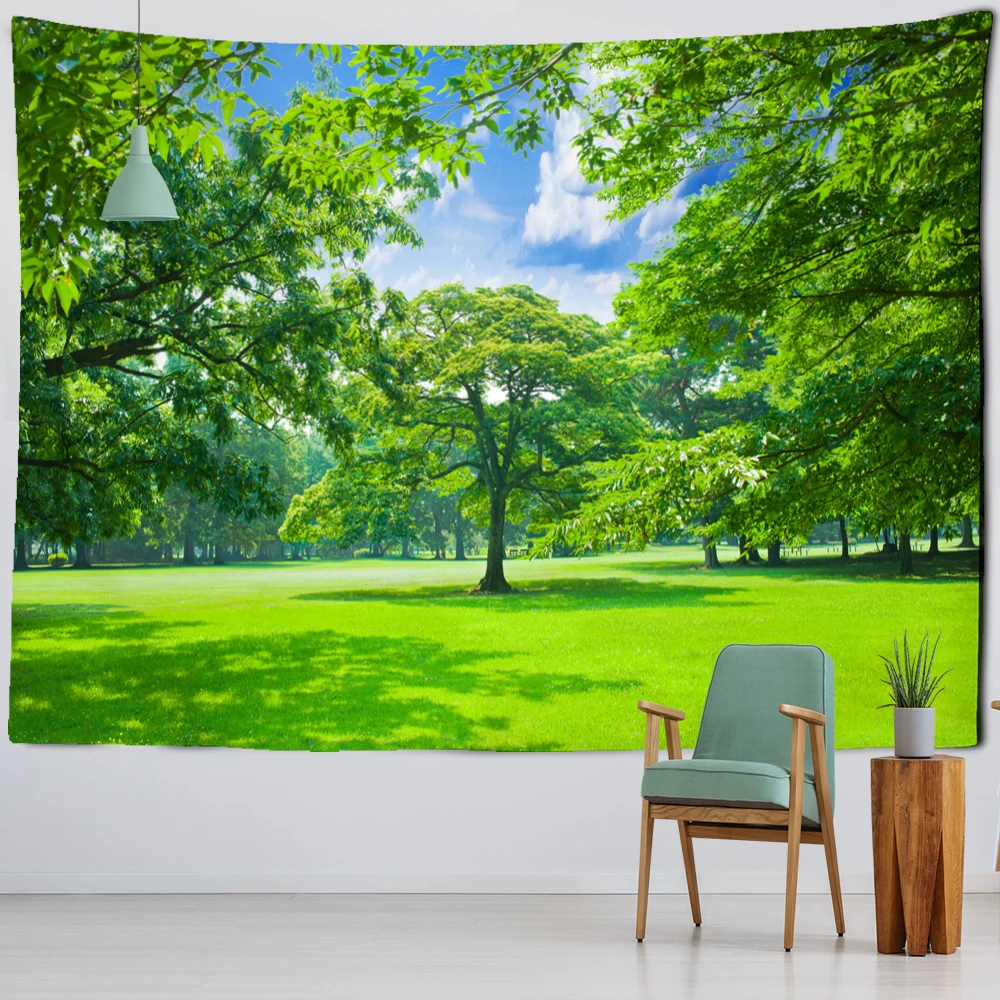 Blue Sky And Forest Tapestry Wall Hanging Nature Scenery Boho Style Tropical Plants Home Art Background Cloth Decor
Blue Sky And Forest Tapestry Wall Hanging Nature Scenery Boho Style Tropical Plants Home Art Background Cloth Decor