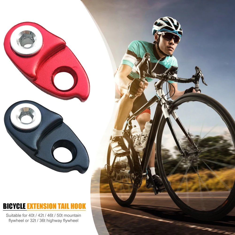 Удлинитель заднего переключателя передач для велосипеда, прочный алюминиевый сплав, для горного велосипеда, рамы, 45x25x15 мм