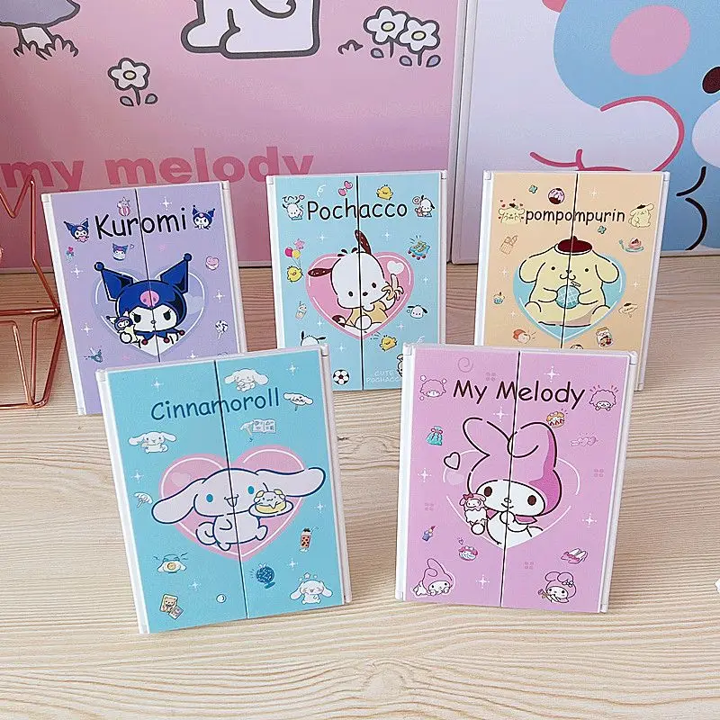 Kawaii Sanrio преломляющее зеркало для макияжа Hello Kitty Hd настольное косметическое зеркало с двумя дверцами милое My Melody Girl праздничный подарок
Kawaii Sanrio преломляющее зеркало для макияжа Hello Kitty Hd настольное косметическое зеркало с двумя дверцами милое My Melody Girl праздничный подарок
