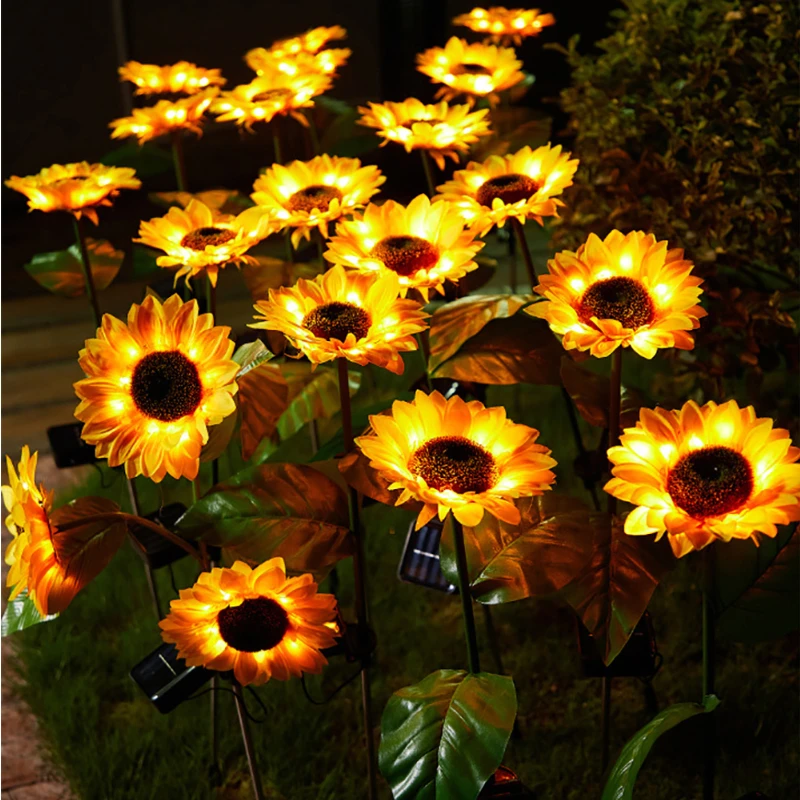 2pcs Sunflowers Lawn Light Waterproof Outdoor Solar Lights Street Garden Vegetable Patch Patio Decoration for Country House
2pcs Sunflowers Lawn Light Waterproof Outdoor Solar Lights Street Garden Vegetable Patch Patio Decoration for Country House