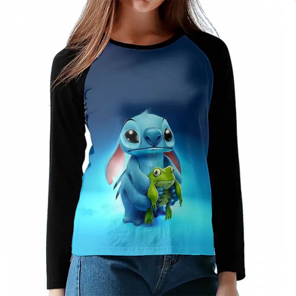 Women Design Star Treasure Stitch Game Anime Disney Style T-shirt Polo Clothing Custom Long Sleeve Girls
Women Design Star Treasure Stitch Game Anime Disney Style T-shirt Polo Clothing Custom Long Sleeve Girls