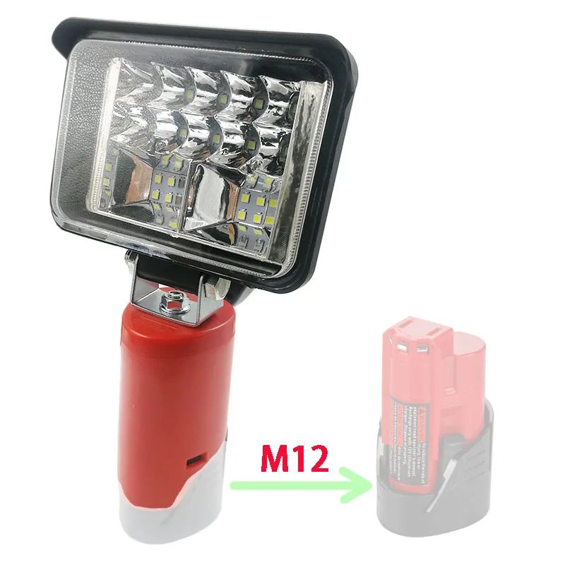M12 LED Work Light 5500-6000K Electric Torch Desk Lamp For Milwaukee High Low CEAM Control 18/33/48LED Working Light 3/4/5 Inch
M12 LED Work Light 5500-6000K Electric Torch Desk Lamp For Milwaukee High Low CEAM Control 18/33/48LED Working Light 3/4/5 Inch