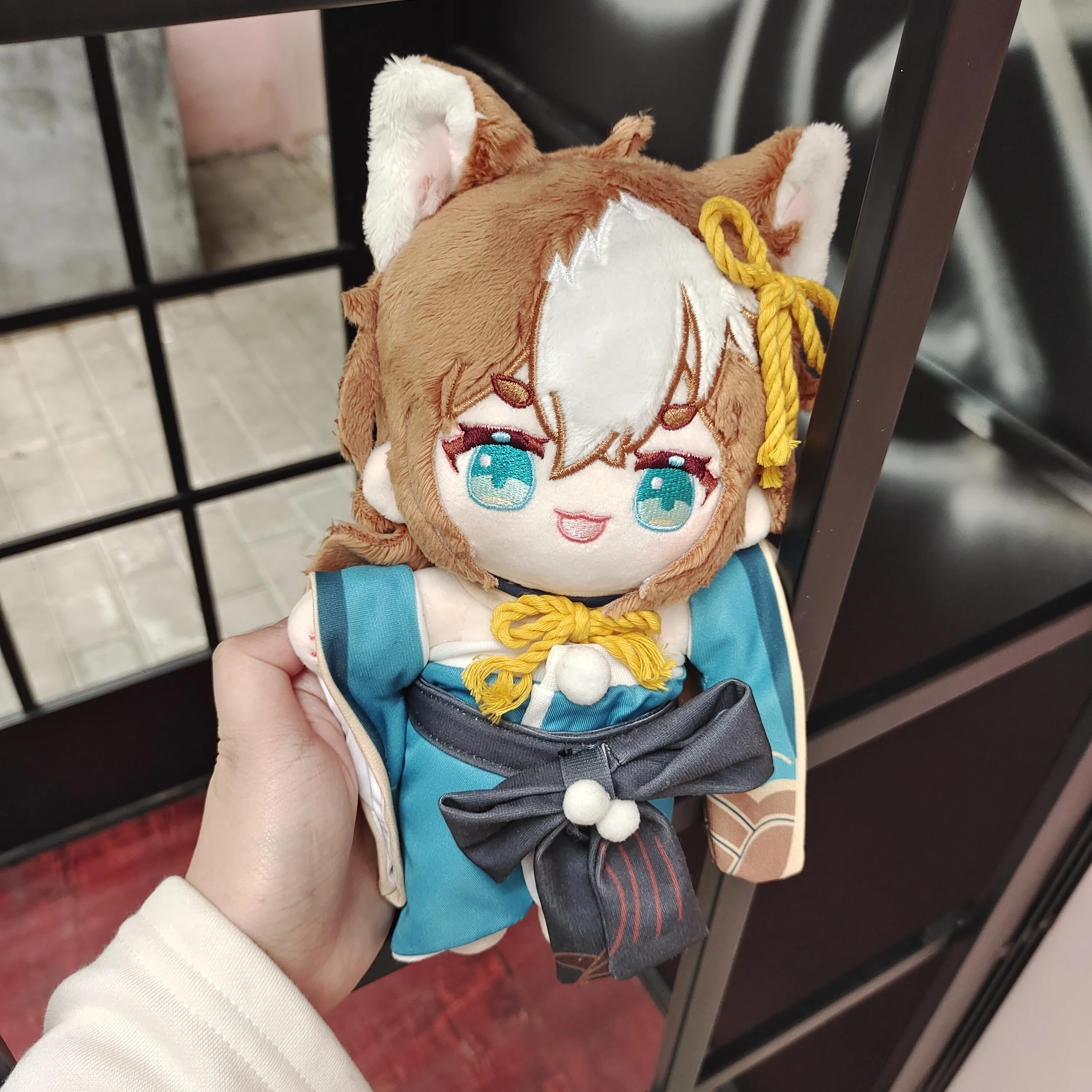 Лимитированная Аниме игра Genshin Impact Gorou 20 см, плюшевая кукла с кошачьими ушками, сменная одежда, костюм, наряд, игрушка, мягкий косплей, реквизи...
Лимитированная Аниме игра Genshin Impact Gorou 20 см, плюшевая кукла с кошачьими ушками, сменная одежда, костюм, наряд, игрушка, мягкий косплей, реквизи...