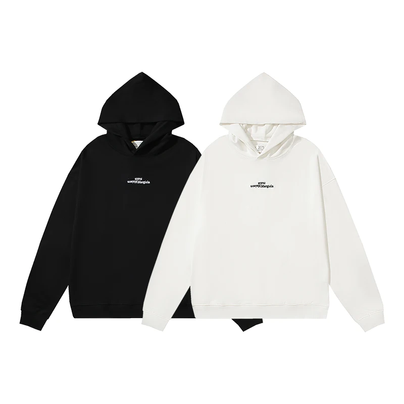 Mm6 Margiela Letter Embroidery Hoodies Pullovers Men Women Streetwear Sweatshirts Black White Hooded
Mm6 Margiela Letter Embroidery Hoodies Pullovers Men Women Streetwear Sweatshirts Black White Hooded