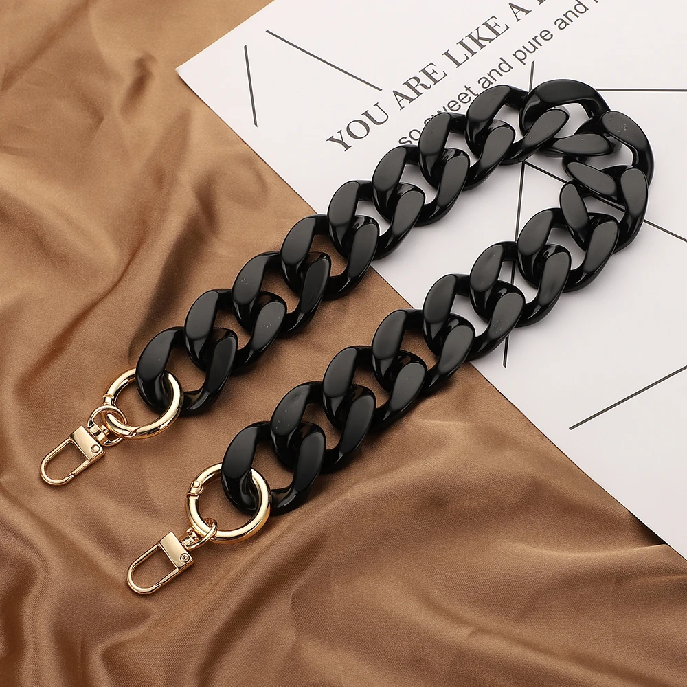 Messenger bag DIY bag handbag straps accessories Acrylic Chain Removable Waist bag parts Fashion Bag Acrylic Strap
Messenger bag DIY bag handbag straps accessories Acrylic Chain Removable Waist bag parts Fashion Bag Acrylic Strap