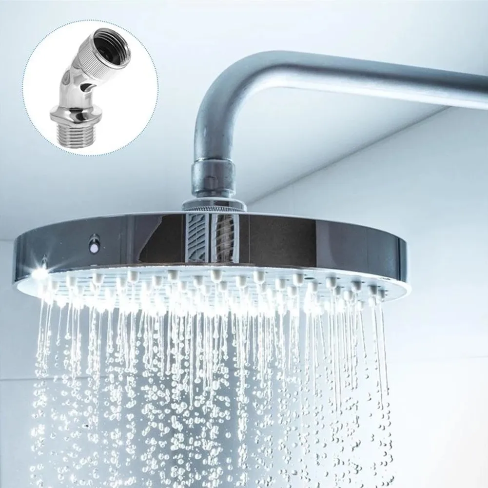 1 Pc Shower Elbow Adapter 45°Angle Bathroom Brass DIY For Shower Head Male To Female Shower Head Durable Practical
1 Pc Shower Elbow Adapter 45°Angle Bathroom Brass DIY For Shower Head Male To Female Shower Head Durable Practical