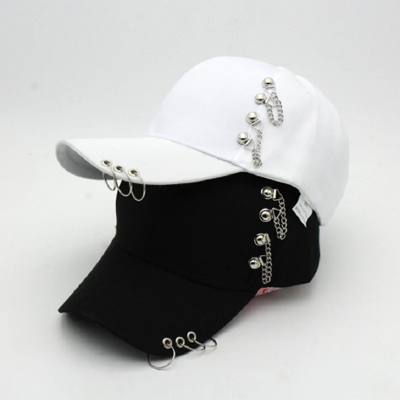 Dad Hat Creative Piercing Ring Baseball Cap Punk Hip Hop Caps Cotton Adult Casual Solid Adjustable Unisex caps
Dad Hat Creative Piercing Ring Baseball Cap Punk Hip Hop Caps Cotton Adult Casual Solid Adjustable Unisex caps