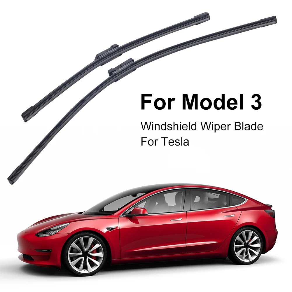 Car Windshield Wiper Blades Set Universal Soft Natural Rubber Frameless Bracketless Car Wipers For Tesla Model 3 Model S Model X
Car Windshield Wiper Blades Set Universal Soft Natural Rubber Frameless Bracketless Car Wipers For Tesla Model 3 Model S Model X