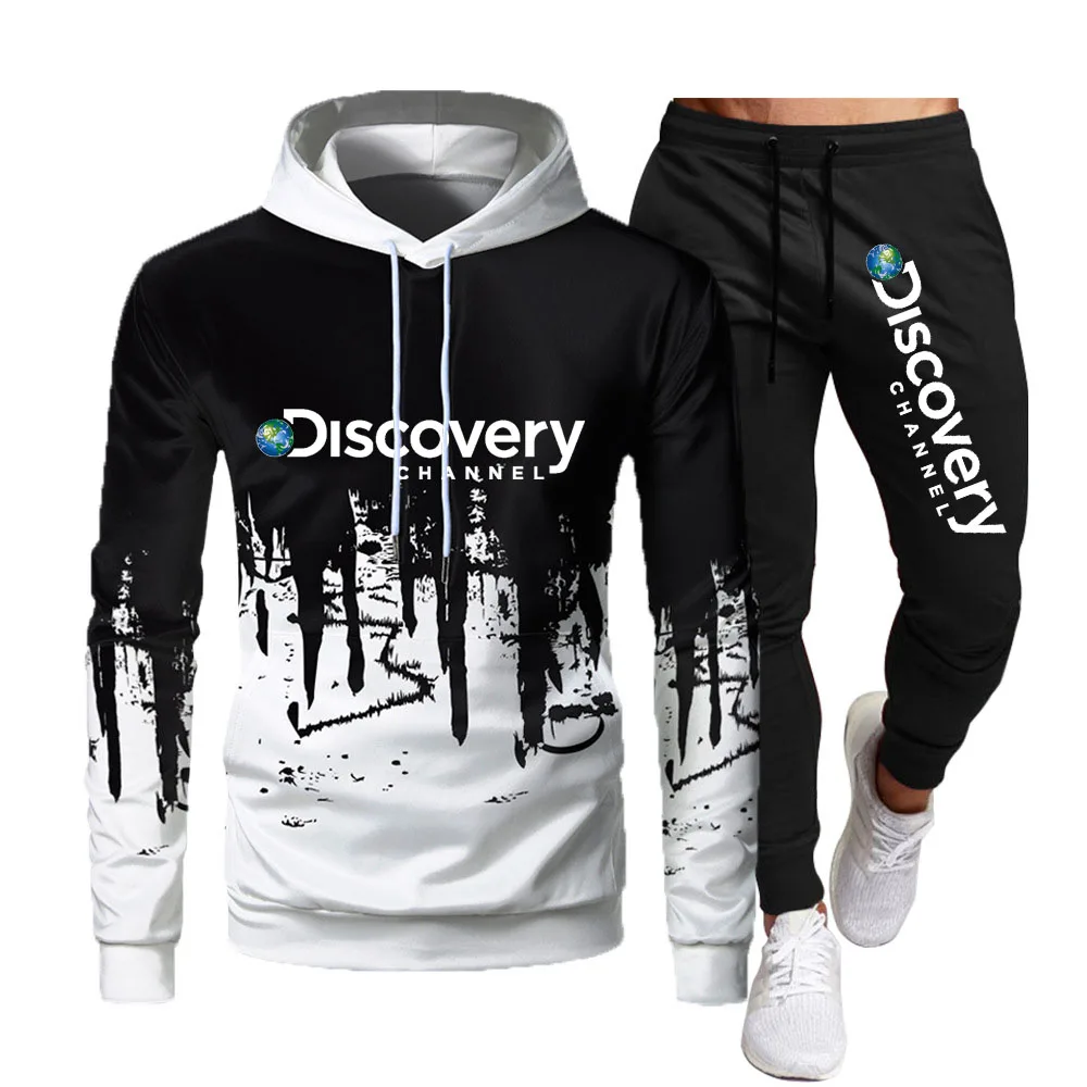 Fall Winter Fleece Men's Tracksuit Sweatshirts Hoodies Trouser Two Piece Sets Suit Jogging Male Sportswear
Fall Winter Fleece Men's Tracksuit Sweatshirts Hoodies Trouser Two Piece Sets Suit Jogging Male Sportswear