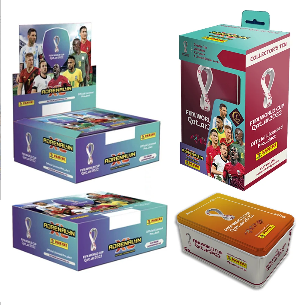 2022 Panini Qatar World Cup Soccer Star Collection Messi Ronaldo Footballer Limited Fan Cards Box Set Collection Card
2022 Panini Qatar World Cup Soccer Star Collection Messi Ronaldo Footballer Limited Fan Cards Box Set Collection Card