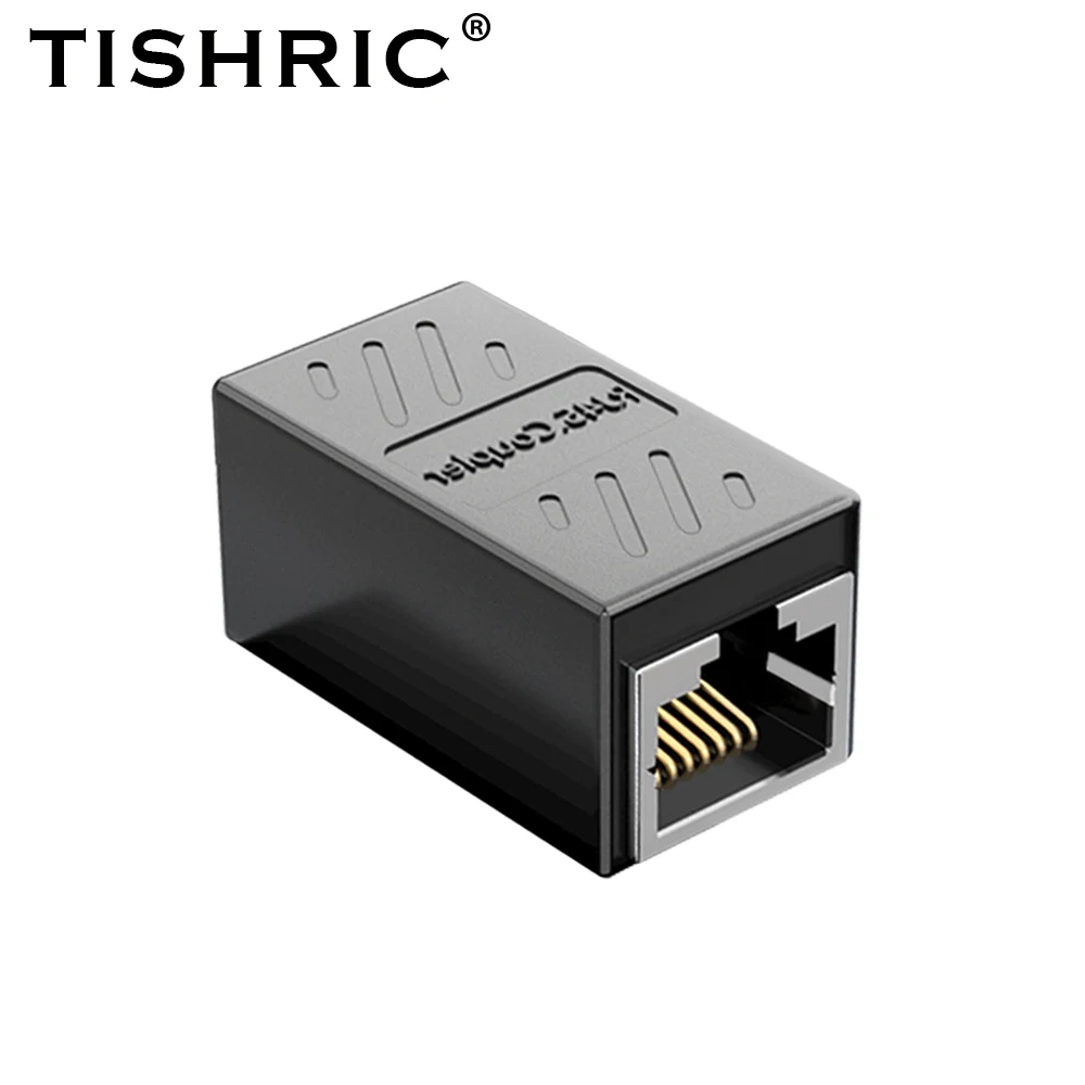 Соединитель TISHRIC RJ45, Ethernet-адаптер, Сетевой удлинитель, гигабитный интерфейс «Мама-мама» для кабеля Ethernet
Соединитель TISHRIC RJ45, Ethernet-адаптер, Сетевой удлинитель, гигабитный интерфейс «Мама-мама» для кабеля Ethernet