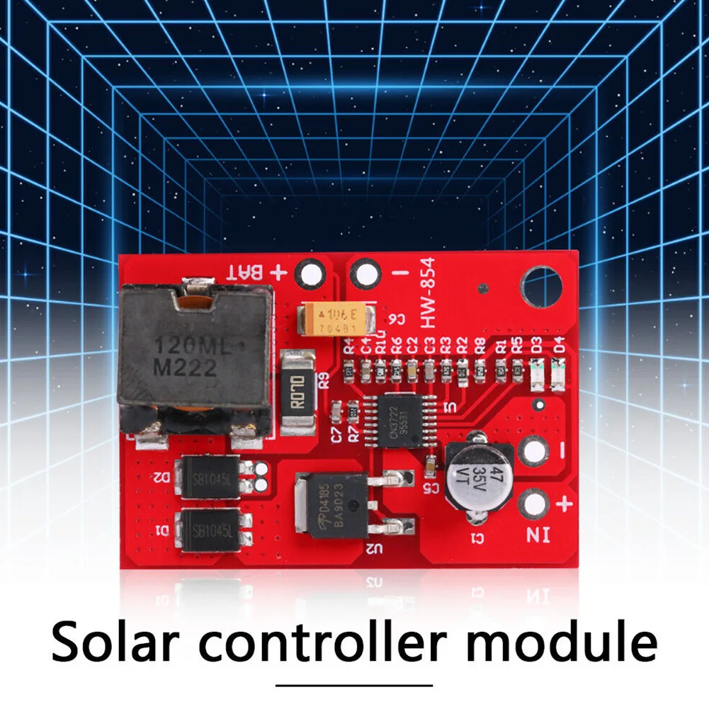 Solar Charge Module Panel Controller With Dual Indicator Light 3A 12V Battery Lithium Controller High-frequency
Solar Charge Module Panel Controller With Dual Indicator Light 3A 12V Battery Lithium Controller High-frequency