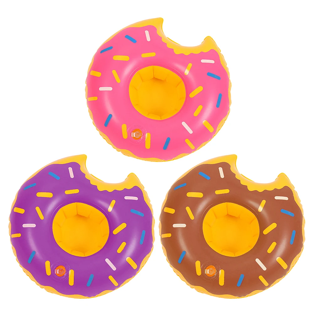 Inflatable Drink Cup Holder Donut Beverage Glass Holders Stand Floating Coasters Swimming Pool Float Pool Party Toy Decoration
Inflatable Drink Cup Holder Donut Beverage Glass Holders Stand Floating Coasters Swimming Pool Float Pool Party Toy Decoration