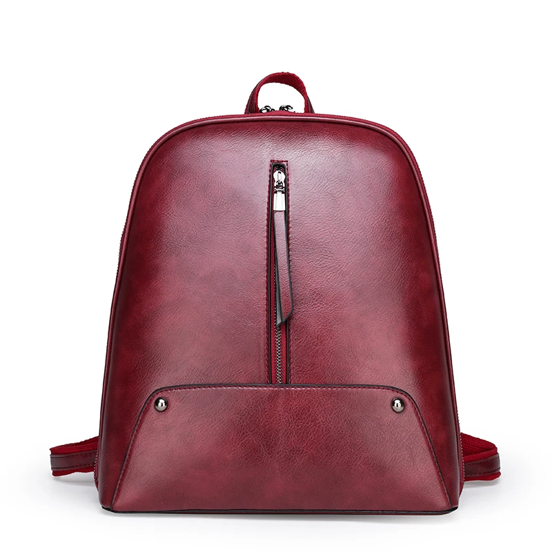 High Quality Leather Backpack Women Fashion School Bags For Grils Large Capacity Travel Backpack Shoulder Bags Back Pack Mochila 
High Quality Leather Backpack Women Fashion School Bags For Grils Large Capacity Travel Backpack Shoulder Bags Back Pack Mochila