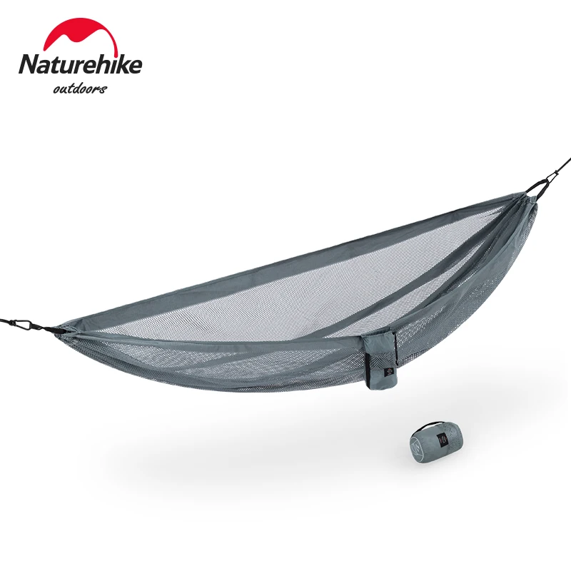 Naturehike DC-C02 COBWEB Открытый Кемпинг гамак 1-2 человек ледяная дышащая сетка 800 г/900 г Сверхлегкий подшипник вес 200 кг
Naturehike DC-C02 COBWEB Открытый Кемпинг гамак 1-2 человек ледяная дышащая сетка 800 г/900 г Сверхлегкий подшипник вес 200 кг