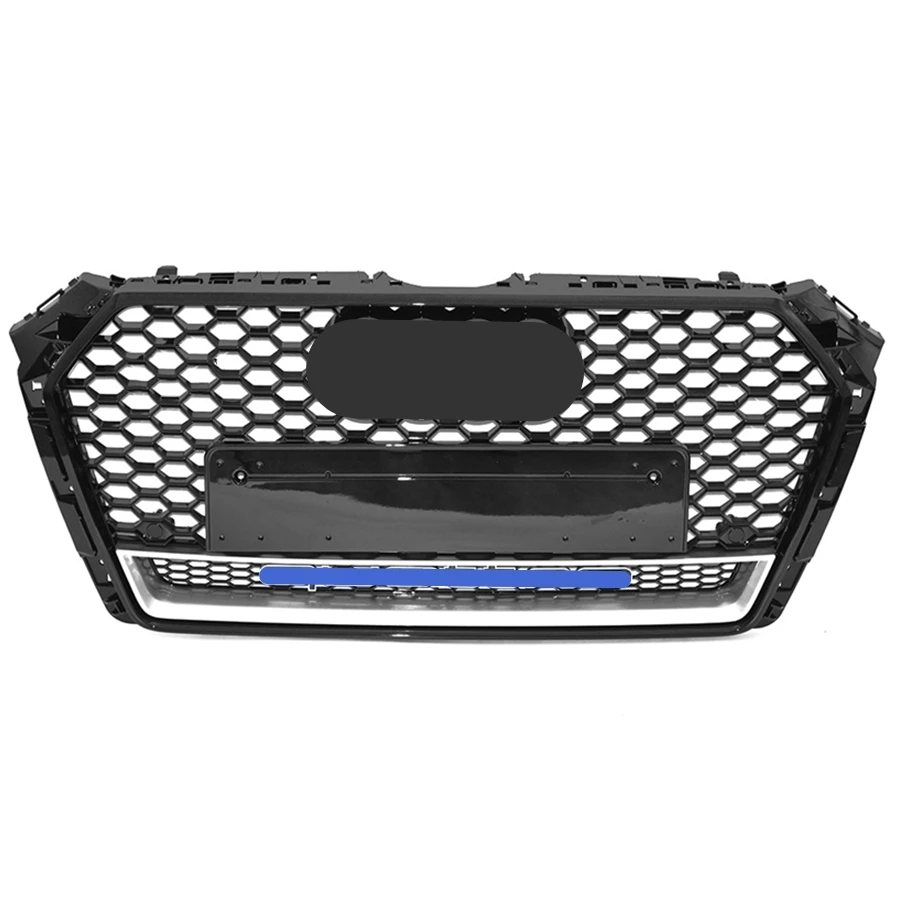 For RS4 Style Front Sport Hex Mesh Honeycomb Hood Grill Chrome Gloss Black for Audi A4/S4 B9 2017-2018 for quattr0 style
For RS4 Style Front Sport Hex Mesh Honeycomb Hood Grill Chrome Gloss Black for Audi A4/S4 B9 2017-2018 for quattr0 style