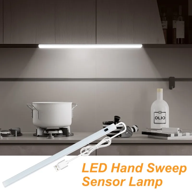 Led Smart Hand Sweep Sensor Cabinet Light USB 20cm 30cm 40cm 50cm Under Cabinet Kitchen Bedroom Indoor Led Night Lights
Led Smart Hand Sweep Sensor Cabinet Light USB 20cm 30cm 40cm 50cm Under Cabinet Kitchen Bedroom Indoor Led Night Lights